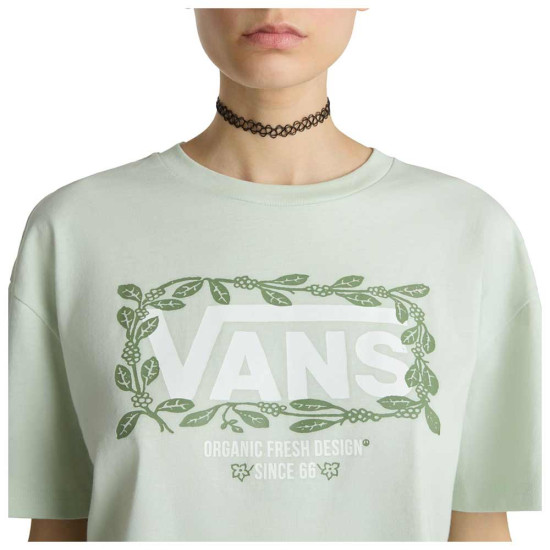 Vans Γυναικεία κοντομάνικη μπλούζα Wrap Around Oversized Vans Γυναικεία κοντομάνικη μπλούζα Wrap Around Oversized